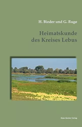 Heimatskunde des Kreises Lebus cover