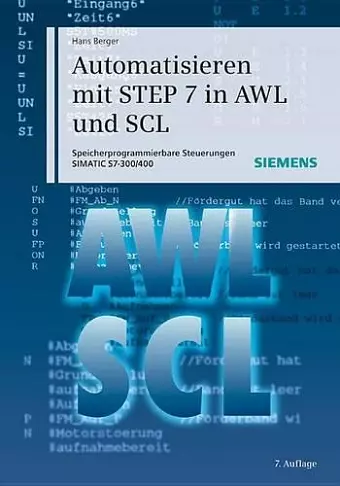 Automatisieren mit STEP 7 in AWL und SCL cover