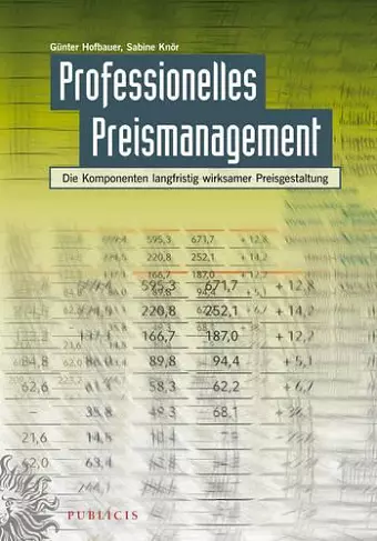 Professionelles Preismanagement cover