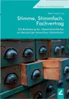 Stimme, Stimmfach, Fachvertrag cover