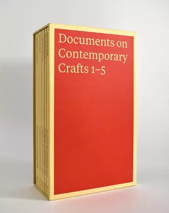 Documents on Contemporary Crafts 1-5 cover