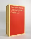 Documents on Contemporary Crafts 1-5 cover