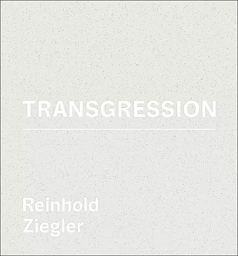 Reinhold Ziegler - Transgression cover