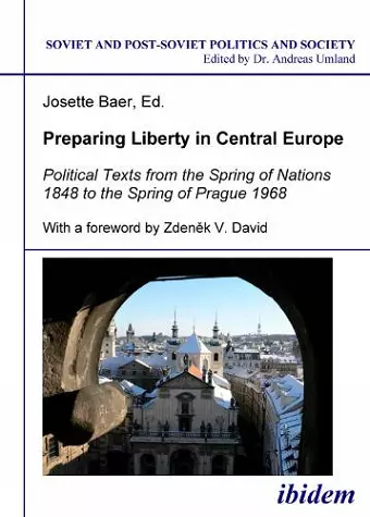 Preparing Liberty in Central Europe cover