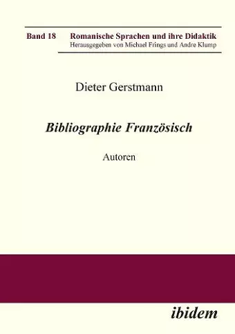 Bibliographie Franz�sisch. Autoren cover