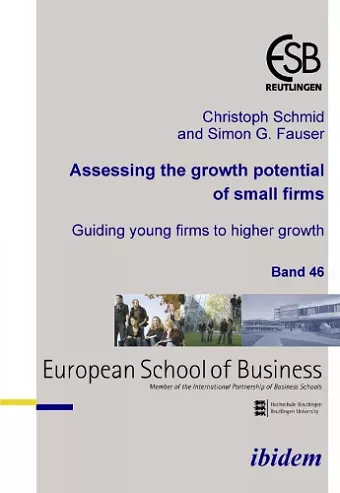 Assessing the growth potential of small firms cover