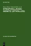 Strafvollzugsgesetz (StVollzG) cover