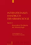 Internationales Handbuch der Kriminologie, Band 2, Besondere Probleme der Kriminologie cover