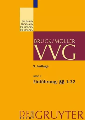 Einführung; §§ 1-32 Vvg cover