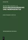 Zivilprozessordnung und Nebengesetze, Band 2/Teilband 4, §§ 511-541 cover