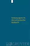 Verfassungsrecht - Menschenrechte - Strafrecht cover