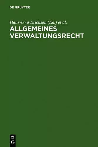 Allgemeines Verwaltungsrecht cover