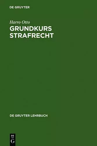 Grundkurs Strafrecht cover