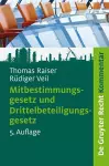 Mitbestimmungsgesetz und Drittelbeteiligungsgesetz cover