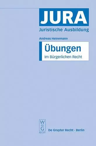 Übungen im Bürgerlichen Recht cover