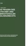 Neue Fragen des deutschen und internationalen Insolvenzrechts cover