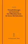 Herausforderungen und Antworten: Das Öffentliche Recht der letzten fünf Jahrzehnte cover