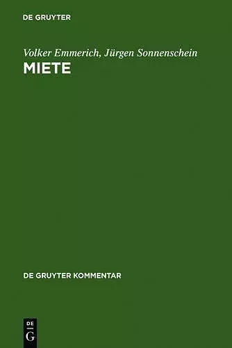 Miete cover