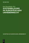 Systembildung im Europäischen Urheberrecht cover