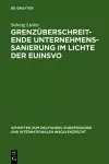 Grenzüberschreitende Unternehmenssanierung im Lichte der EuInsVO cover