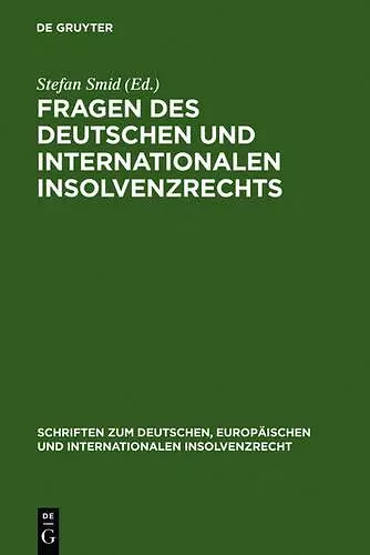 Fragen des deutschen und internationalen Insolvenzrechts cover