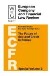 The Future of Secured Credit in Europe cover