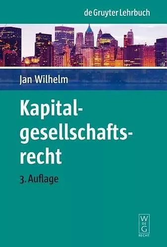 Kapitalgesellschaftsrecht cover