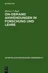 On-demand Anwendungen in Forschung und Lehre cover