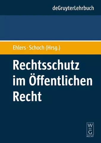 Rechtsschutz im Öffentlichen Recht cover