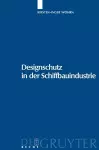 Designschutz in der Schiffbauindustrie cover