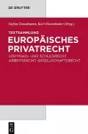 Textsammlung Europäisches Privatrecht cover