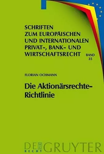 Die Aktionärsrechte-Richtlinie cover