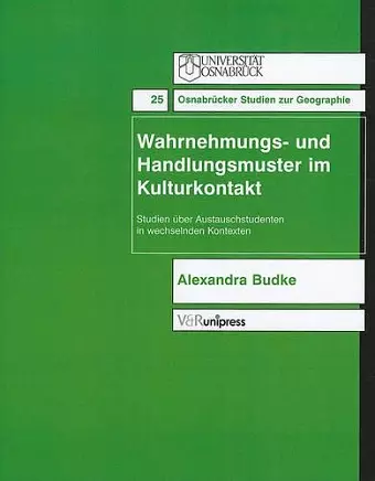 OsnabrÃ"cker Studien zur Geographie (OSG). cover