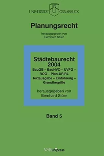 Planungsrecht. cover