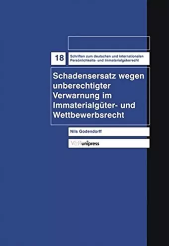 Schriften zum deutschen und internationalen PersÃ¶nlichkeits- und ImmaterialgÃ"terrecht. cover