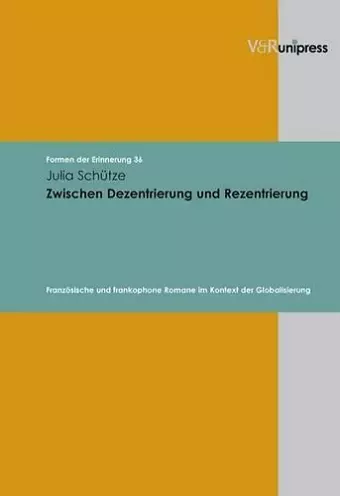 Formen der Erinnerung. cover