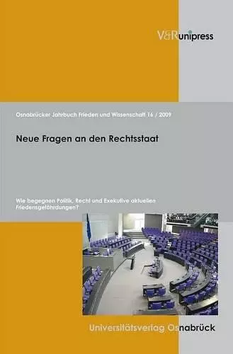 OsnabrÃ"cker Jahrbuch Frieden und Wissenschaft. cover