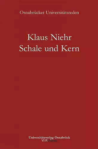 Schale und Kern cover