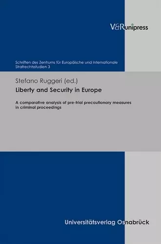 Liberty and Security in Europe cover