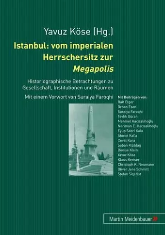 Istanbul: Vom Imperialen Herrschersitz Zur Megapolis cover