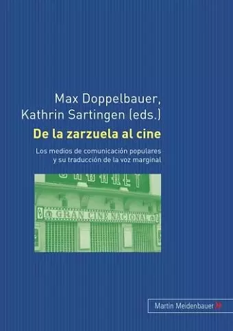 De la zarzuela al cine cover