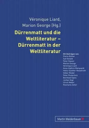 Duerrenmatt Und Die Weltliteratur - Duerrenmatt in Der Weltliteratur cover