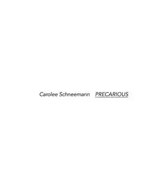 Carolee Schneemann: Precarious cover
