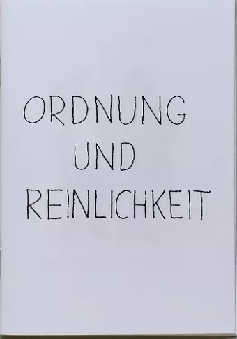 Ordnung und Reinlichkeit cover