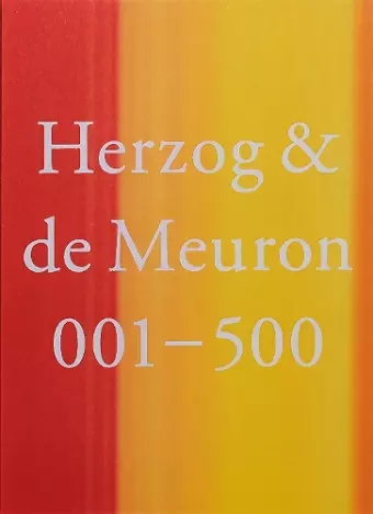 Herzog & de Meuron 001 – 500 cover