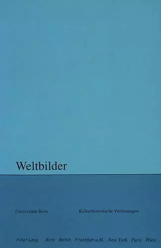 Weltbilder cover