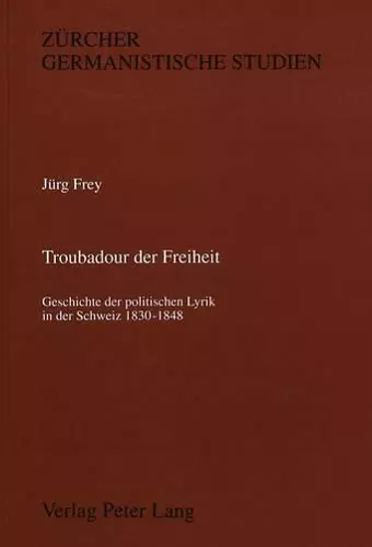 Troubadour Der Freiheit cover