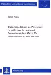 Traductions latines de Pères grecs cover