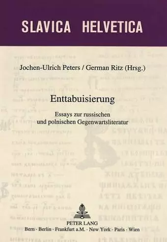 Enttabuisierung cover