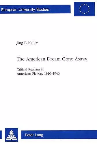 American Dream Gone Astray cover